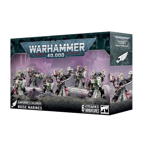 Games Workshop - Warhammer 40.000 - Emperor's Children: Noise Marines, grün Games Workshop - Warhammer 40.000 - Emperor's Children: Noise Marines, grün von Games Workshop