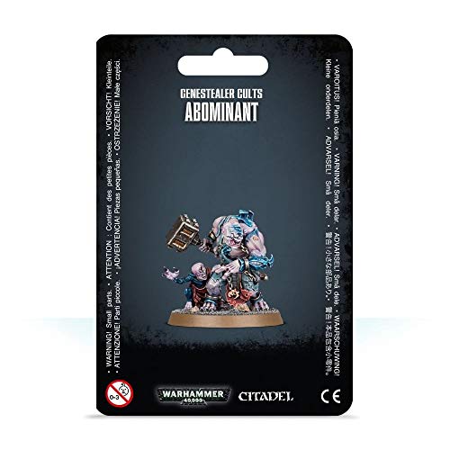 Games Workshop - Warhammer 40.000 - Genestealer Kulte Abscheulich, Schwarz von Games Workshop