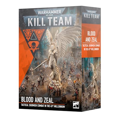 Games Workshop - Warhammer 40.000 - Kill Team: Blut und Eifer Erweiterung (kaiserliche Eifer vs Khorne Goremongers) (Ausgabe 2025) von Games Workshop