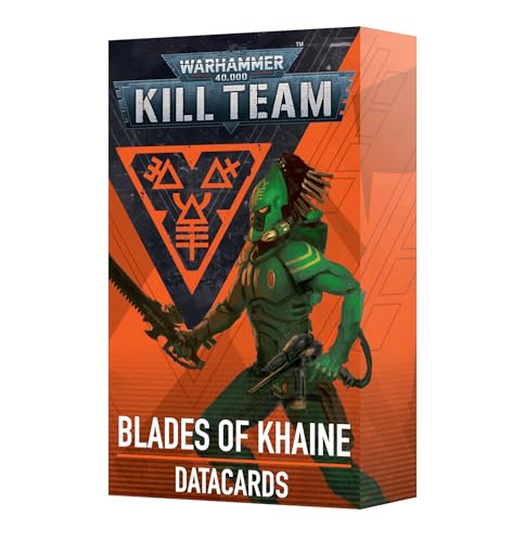 Games Workshop - Warhammer 40.000 - Kill Team: Datacards - Blades of Khaine (Edition 2024) von Games Workshop