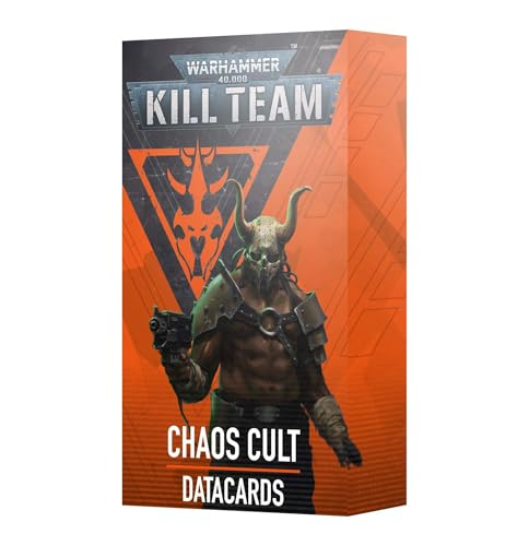 Games Workshop - Warhammer 40.000 - Kill Team: Datacards - Chaos Cult (Edition 2024) von Games Workshop