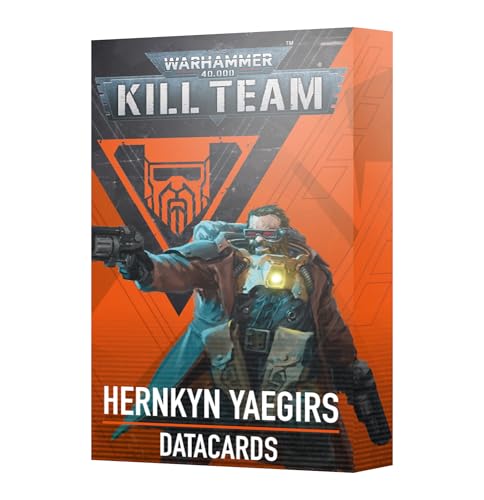 Games Workshop - Warhammer 40.000 - Kill Team: Datacards - Hernkyn Yaegirs (2024-3rd Edition) von Games Workshop