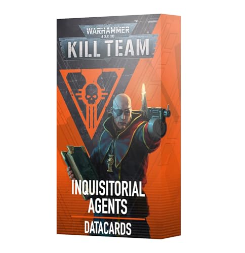 Games Workshop - Warhammer 40.000 - Kill Team: Datacards - Inquisitorial Agents (Edition 2024) von Games Workshop