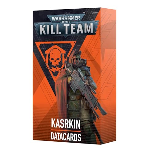 Games Workshop - Warhammer 40.000 - Kill Team: Datacards - Kasrkin (Edition 2024) von Games Workshop