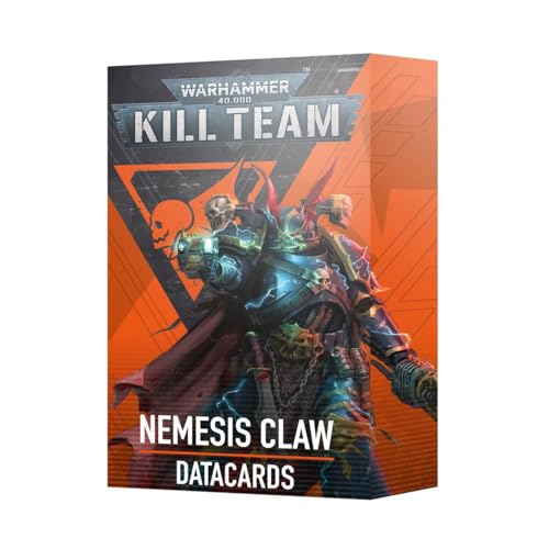 Games Workshop - Warhammer 40.000 - Kill Team: Datacards - Nemesis Claw (2024-3rd Edition) von Games Workshop