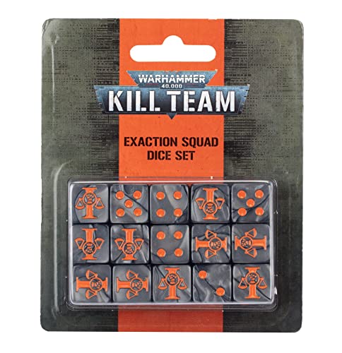 Games Workshop - Warhammer 40.000 - Kill Team: Exaction Squad Würfelset von Warhammer