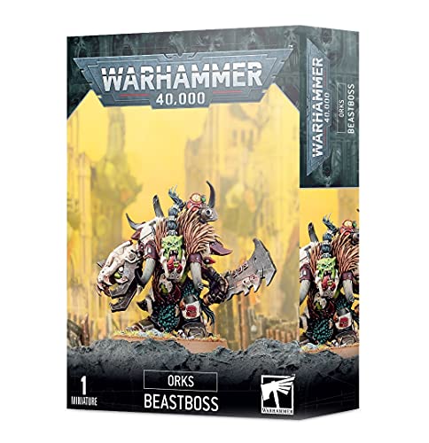 Games Workshop - Warhammer 40.000 - Orks: Beastboss, Schwarz von Games Workshop