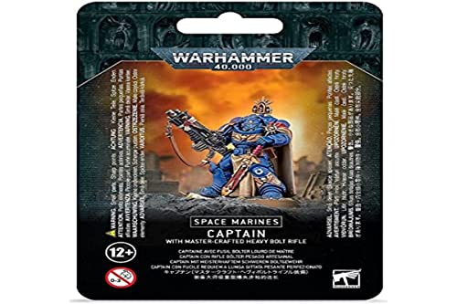 Games Workshop - Warhammer 40.000 - Space Marines Captain mit Master-Crafted Bolt Gewehr von Games Workshop