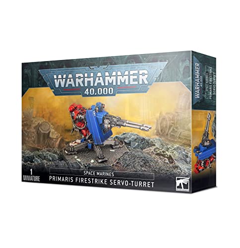 Games Workshop - Warhammer 40.000 - Space Marines Firestrike Servo-Turret, Schwarz von Games Workshop