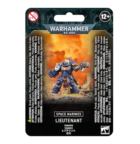 Games Workshop - Warhammer 40.000 - Space Marines: Lieutenant (Edition 2023), Blau von Games Workshop