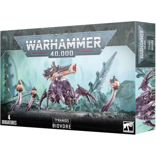 Games Workshop - Warhammer 40.000 - Tyraniden: Biovore, Schwarz von Games Workshop