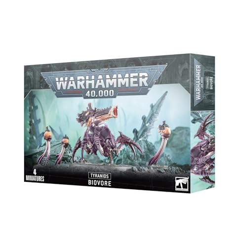 Games Workshop - Warhammer 40.000 - Tyraniden: Biovore, Schwarz von Games Workshop