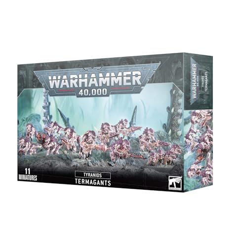 Games Workshop - Warhammer 40.000 - Tyranids: Termagants (2023), Schwarz von Games Workshop