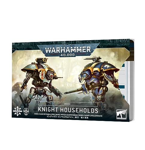 Games Workshop - Warhammer 40.000: Karteikarten - Ritterhaushalt (10. Ausgabe) von Games Workshop