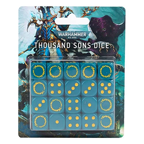 Games Workshop Warhammer 40k 99220102015 Tausend Sons Würfelset von Games Workshop