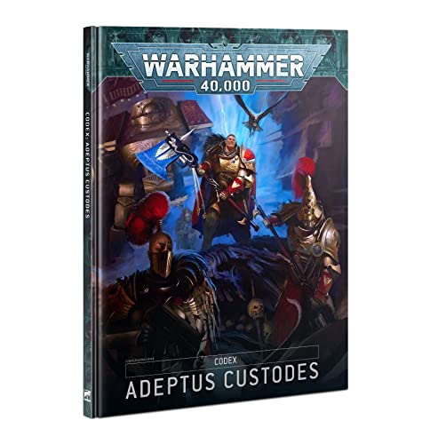 Games Workshop Warhammer 40k - Codex V.9 Adeptus Custodes (En) von Games Workshop