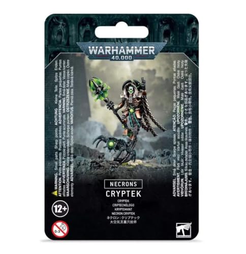 Games Workshop Warhammer 40k - Necron Cryptek, Black von Games Workshop