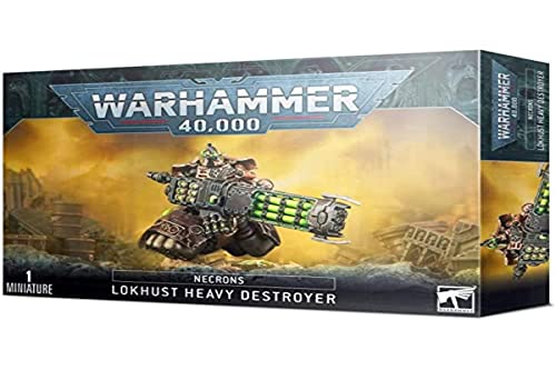 Games Workshop Warhammer 40k - Necron Destroyer Lourd Lokhust, Grau von Games Workshop