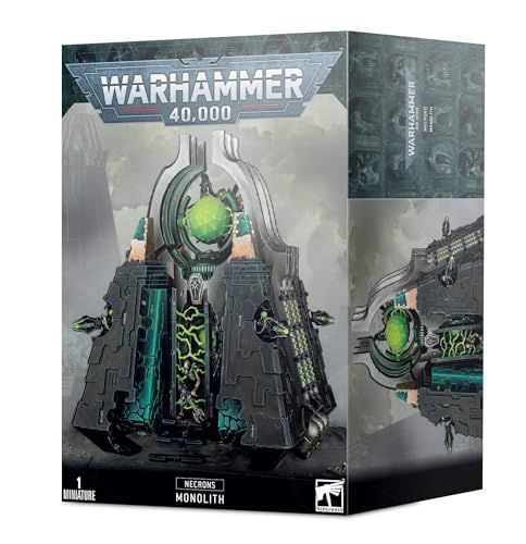 Games Workshop Warhammer 40k - Necron Monolith, Black von Games Workshop