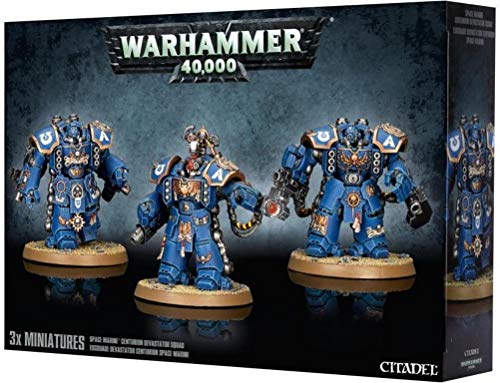 Games Workshop Warhammer 40k – Space Marine Devastator Centurion Squad 99120101106 Schwarz von Games Workshop