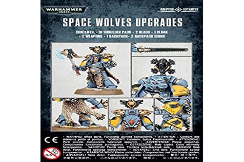 Games Workshop Warhammer 40k - Space Wolves Primaris Upgrades von Games Workshop