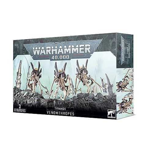 Games Workshop 99120106035 Warhammer 40.000 Tyranid Venomthropes Actionfigur, schwarz von Games Workshop