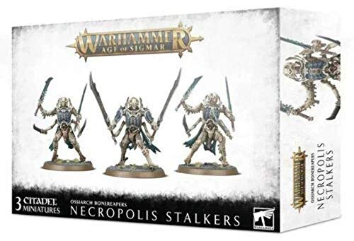 Games Workshop Warhammer AoS - Ossiarch Bonereapers Necropolis Stalkers 94-23 Schwarz von Games Workshop