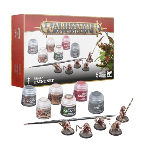 Games Workshop - Warhammer - Age of Sigmar - Skaven + Paint Set (2024 3rd Edition) von Games Workshop