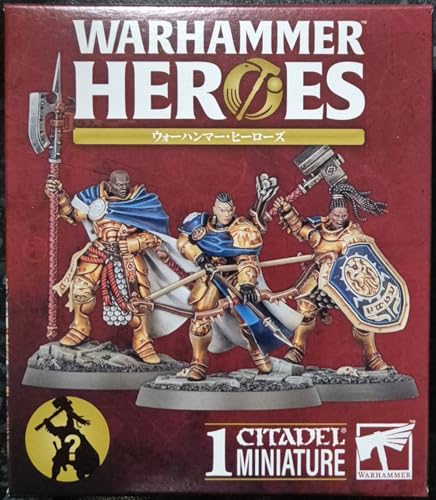 Games Workshop - Warhammer Age of Sigmar - Warhammer Heroes: Stormcast Eternals (Einzelbox mit 1 zufälliger Miniatur) von Games Workshop