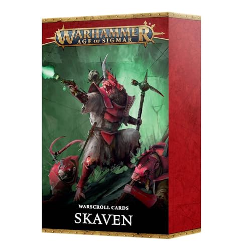 WARSCROLL CARDS: SKAVEN (ENG) von Warhammer Age of Sigmar