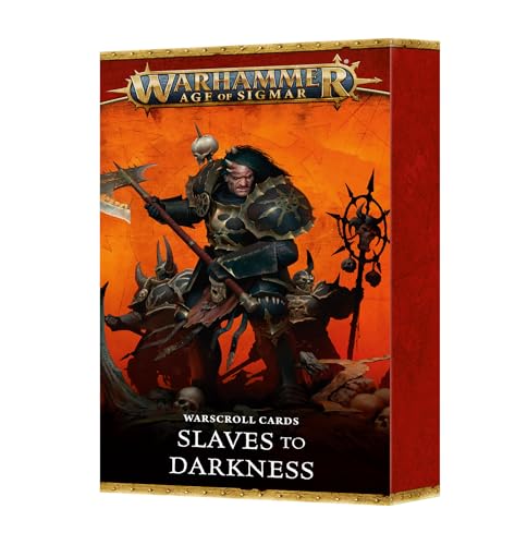 Warscroll Cards: Slaves to Darkness (EN) von Games Workshop