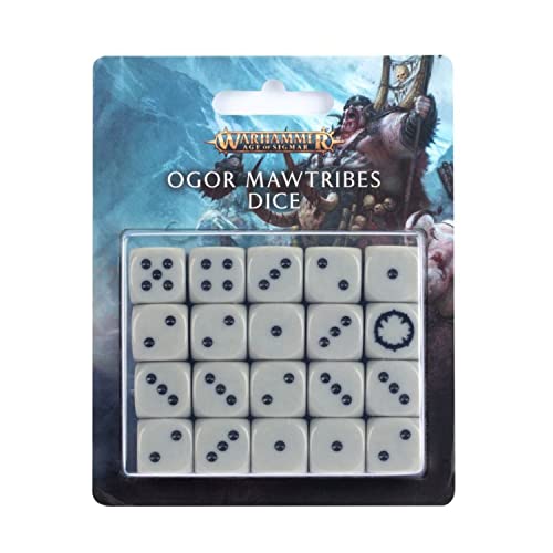 Games Workshop Ogor Mawtribes Dice Set 20 Warhammer Würfel Dices AoS Oger Würfel von Games Workshop