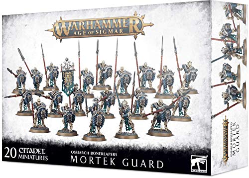 Games Workshop - Warhammer Age of Sigmar: Ossiarch Bonereapers Mortek Guard, Schwarz von Games Workshop