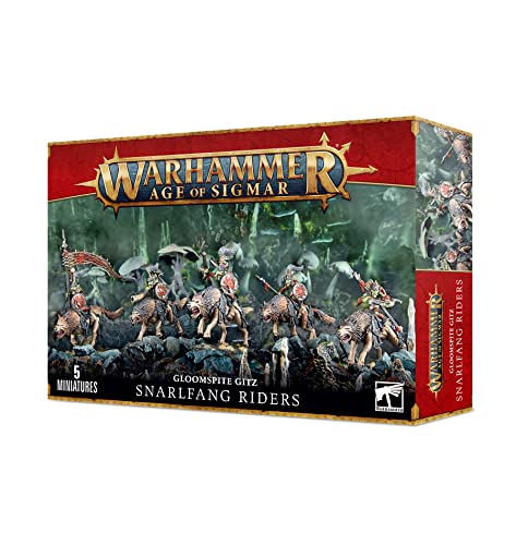 Games Workshop Warhammer AoS - Gloomspite Gitz Cavaliers de Snarlfang von Games Workshop