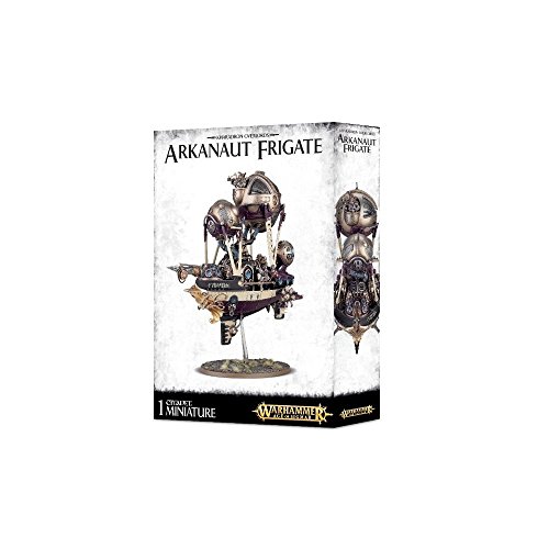 Warhammer Age of Sigmar 99120205018 Frigate Kharadron Overlords Arkanaut Fregatte, Schwarz, Klein von Warhammer Age of Sigmar