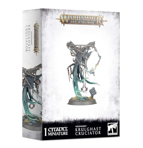 Games Workshop Warhammer AoS - Nighthaunt Krulghast Cruciator, Schwarz von Warhammer