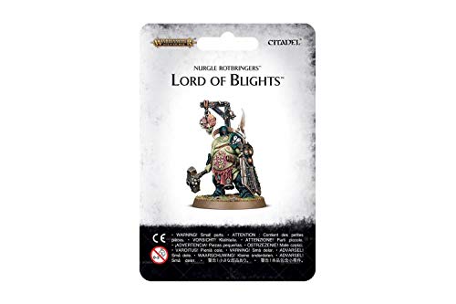 Games Workshop Warhammer AoS - Nurgle Lord of Blights, Grün/Braun von Games Workshop