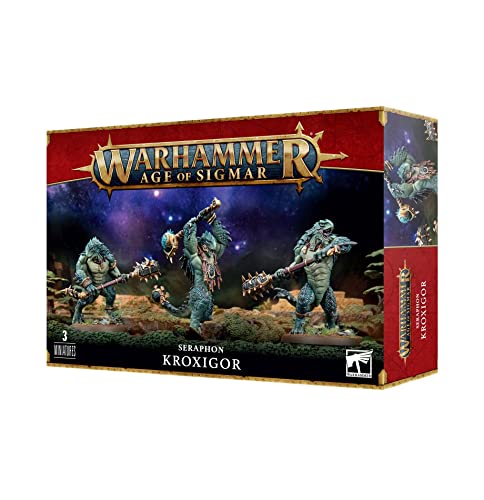 Games Workshop Warhammer AoS Seraphon Kroxigors von Warhammer Age of Sigmar