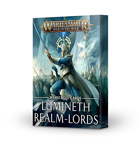 Games Workshop Warhammer AoS – Warscroll-Karten: Lumineth Realm-Lords (2021) (Vf) von Games Workshop