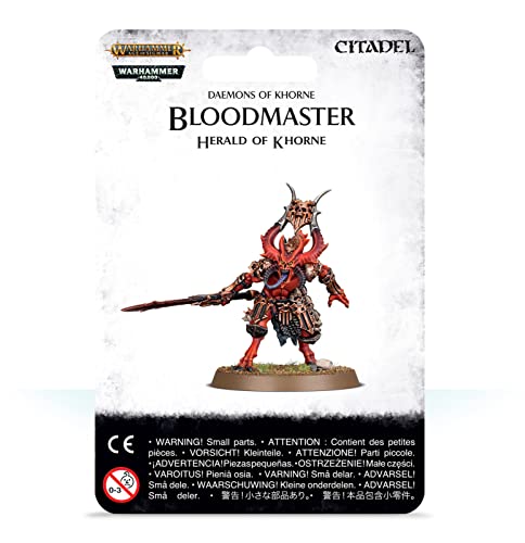 Games Workshop Warhammer AoS & 40k - Daemons of Khorne Bloodmaster, Herald of Khorne von Games Workshop