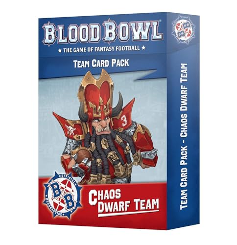 Games Workshop - Warhammer - Blood Bowl: Chaos Zwergkarten von Games Workshop