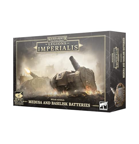 Games Workshop - Warhammer - Legions Imperialis - Solar Auxilia: Basiliks/Medusdas [Epische Skala] von Warhammer