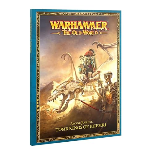 Games Workshop - Warhammer - The Old World: Arcane Journal - Tomb Kings of Khemri, Schwarz von Games Workshop