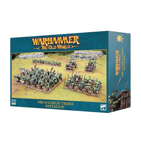 Warhammer Games Workshop The Old World: Bataillon: Ork- und Goblin-Stämme von Warhammer