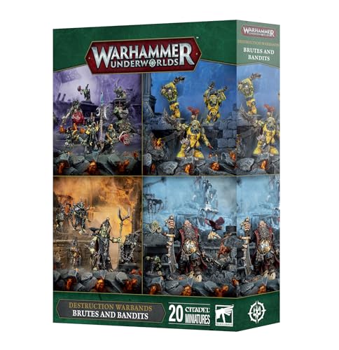 Games Workshop - Warhammer Underworlds: Brutes and Bandits (4 Warband Pack) von Games Workshop