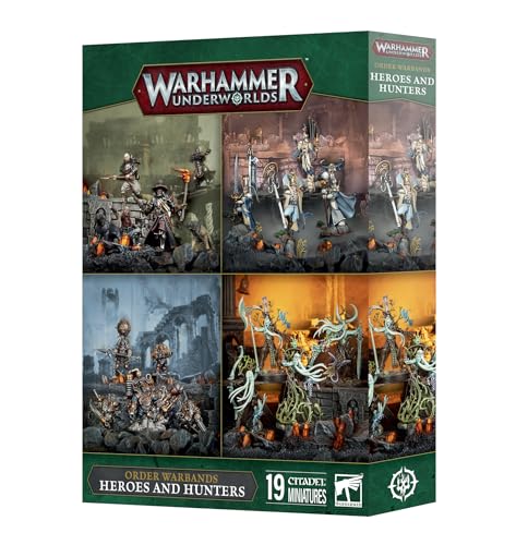 Games Workshop - Warhammer Underworlds: Heroes and Hunters (4 Warband Pack) von Games Workshop