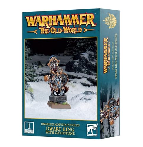 Dwarfen Holds: Dwarf King With Oathstone von Games Workshop