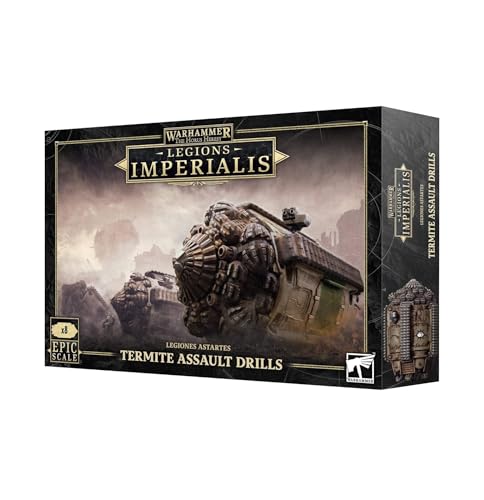 Warhammer - Horus Heresy: Legiones Imperalis Termite Assault Drills [Epische Skala] - 88 Kunststoffkomponenten, 1 x Transferblatt - Für Alter 14+ von Warhammer