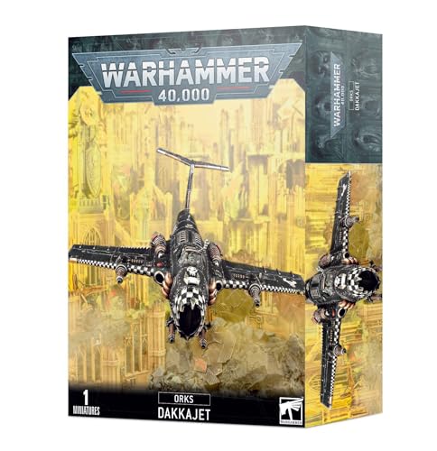 Games Workshop Warhammer 40k Orks: Dakkajet/Wazbom Blastajet/Bommers 99120103090, Grau von Games Workshop