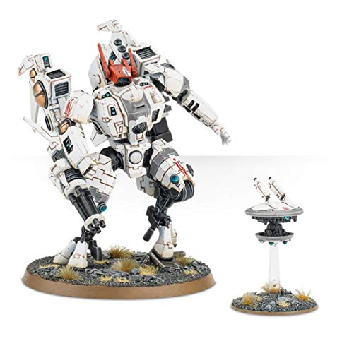 Games Workshop 251,765,087,172.4 cm Tau Empire Commander Plastikbausatz, Schwarz, Medium von Games Workshop